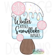 Load image into Gallery viewer, Snowflake Wishes Popsicle JPEG
