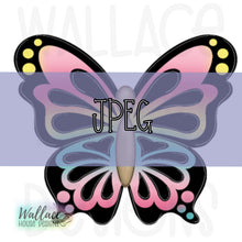 Load image into Gallery viewer, Butterfly Silhouette JPEG