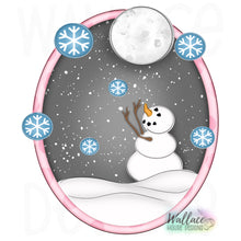 Load image into Gallery viewer, Moonlight Snowman JPEG