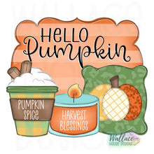 Load image into Gallery viewer, Hello Pumpkin Everything Frame JPEG