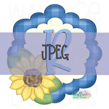 Load image into Gallery viewer, Fancy Frame Monogram JPEG