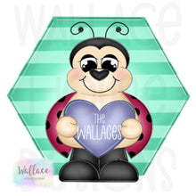 Load image into Gallery viewer, Love Bug Hexagon JPEG