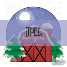 Load image into Gallery viewer, Snowy Winter Barn JPEG