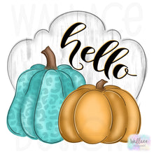 Load image into Gallery viewer, Hello Pumpkin Duo Frame JPEG