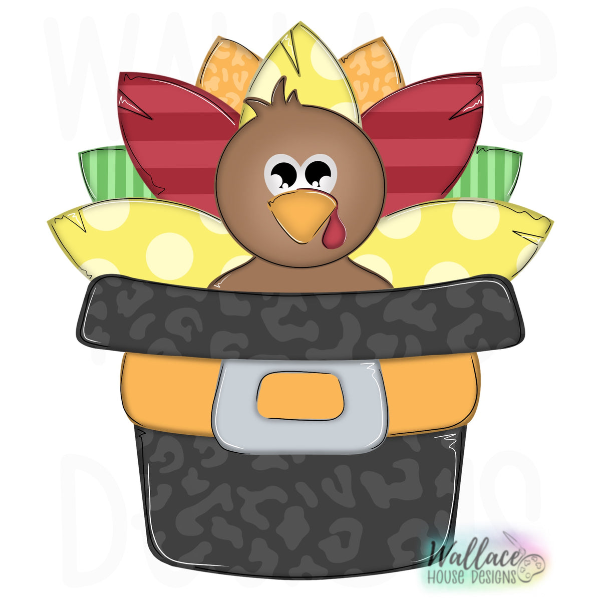 Surprise Turkey Pilgrim Hat Printable Template – wallacehousedesigns
