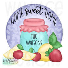 Load image into Gallery viewer, Home Sweet Home Fruit Mason Jar JPEG