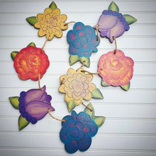 Load image into Gallery viewer, Flower Garland Template