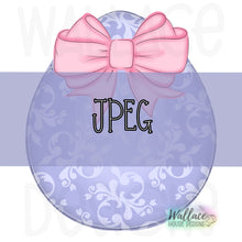 Load image into Gallery viewer, Topped with a Bow Easter Egg JPEG