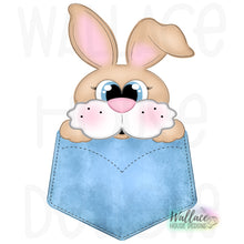 Load image into Gallery viewer, Pocket Full of Easter Bunny JPEG