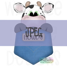 Load image into Gallery viewer, Pocket Full of Howdy Cow JPEG