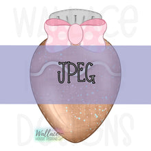 Load image into Gallery viewer, Gingerbread Christmas Light Bulb JPEG

