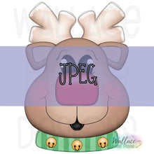 Load image into Gallery viewer, Jingle Bell Reindeer JPEG
