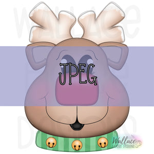 Jingle Bell Reindeer JPEG
