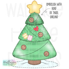 Load image into Gallery viewer, Quilted Christmas Tree JPEG
