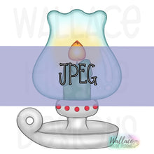 Load image into Gallery viewer, Vintage Hurricane Candlestick Holder JPEG

