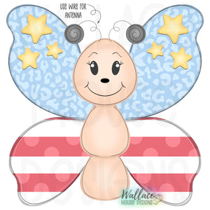 Whimsical Happy Butterfly Printable Template