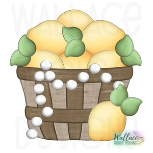 Basket of Lemons JPEG