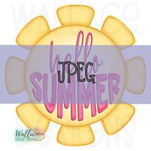 Load image into Gallery viewer, Hello Summer Sun JPEG
