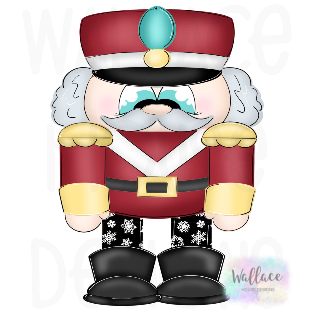 Nutcracker Ribbon Feet Printable Template