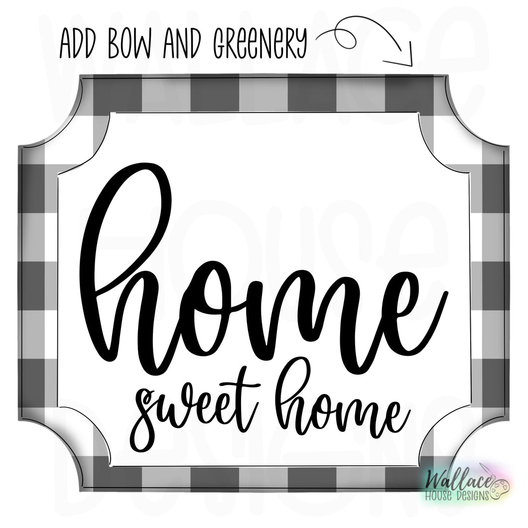 Home Sweett Home Frame Printable Template