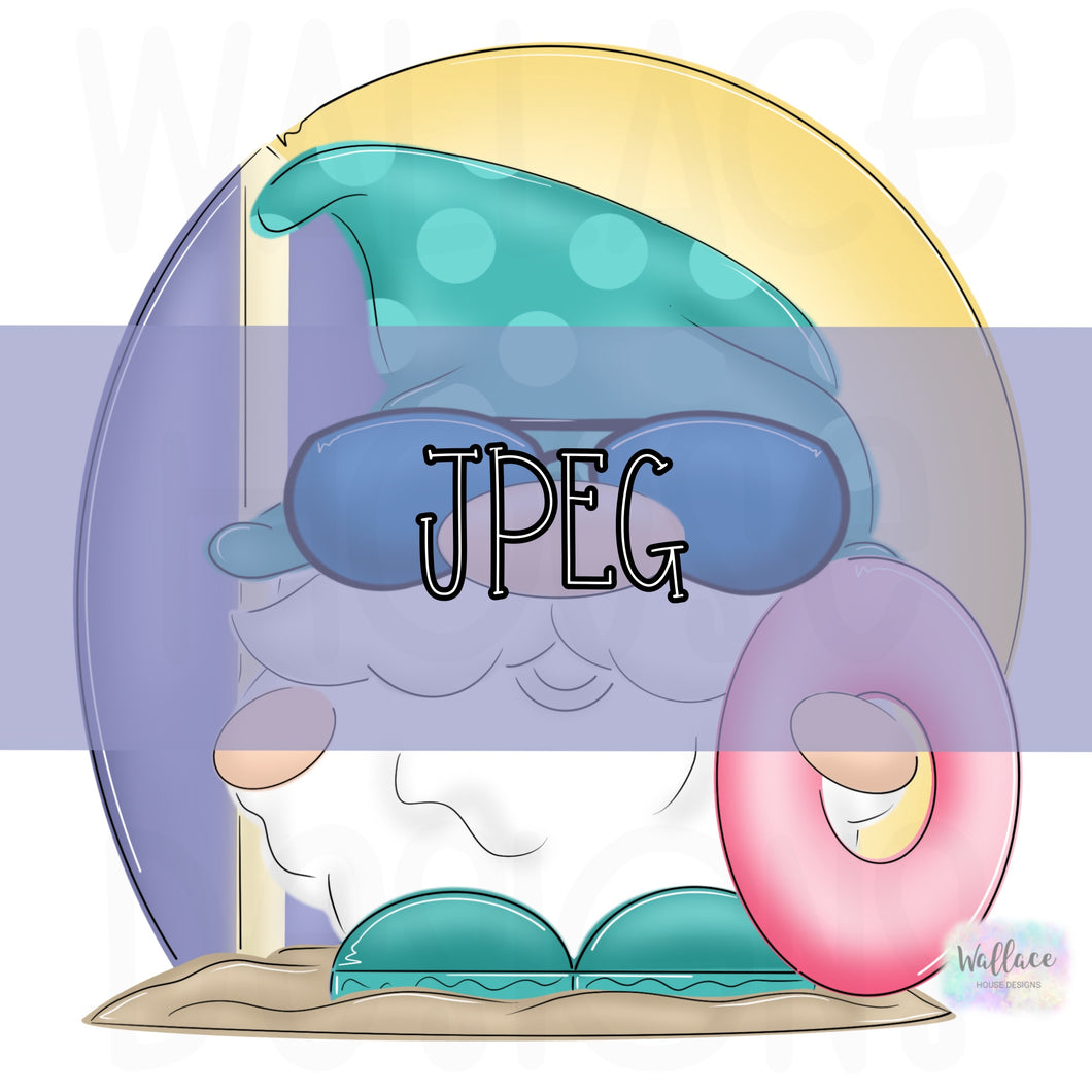Surfer Gnome JPEG