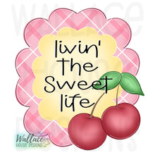 Load image into Gallery viewer, Sweet Life Cherry Frame JPEG
