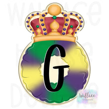 Load image into Gallery viewer, Crown King Cake Monogram JPEG
