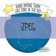 Load image into Gallery viewer, Philippians 2 15 Constellations Round JPEG
