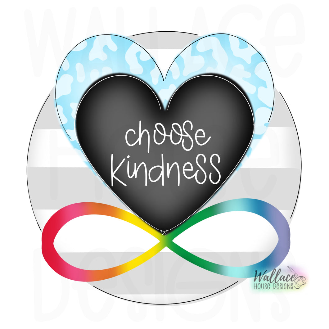 Choose Kindness Infinity Awareness Printable Template