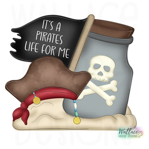 Pirates Life for Me Printable Template