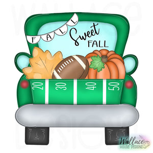 Fall Sweet Fall Truck Bed Printable Template