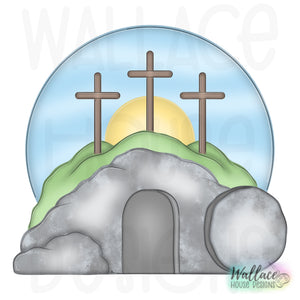 Empty Tomb Printable Template