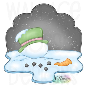 Melted Snowman Printable Template – wallacehousedesigns Melted Snowman Printable Template – wallacehousedesigns