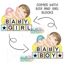 Load image into Gallery viewer, Baby Boy/Girl Toy Blocks Printable Template
