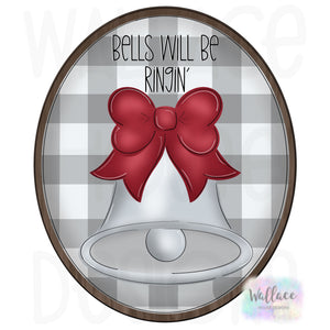 Ringin Christmas Bell Template