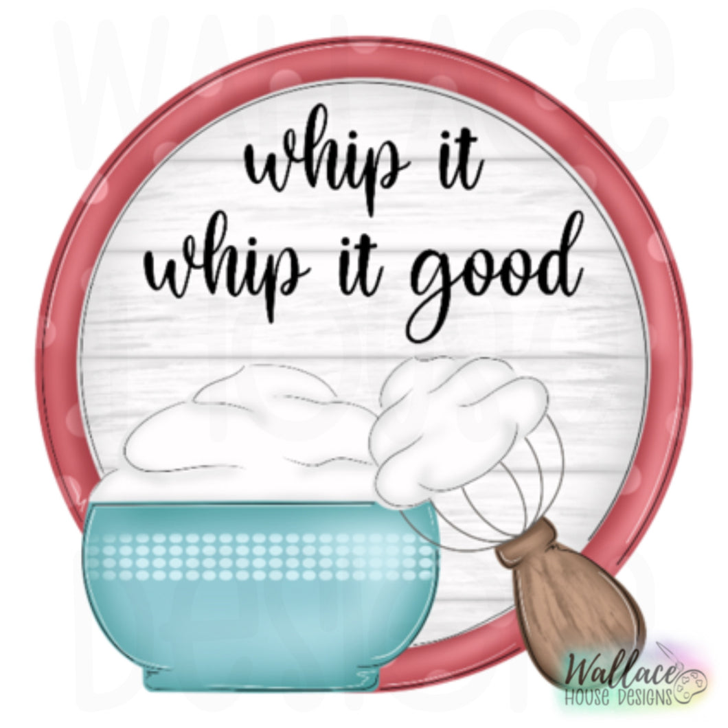 Whip it Good Whisk Round Printable Template