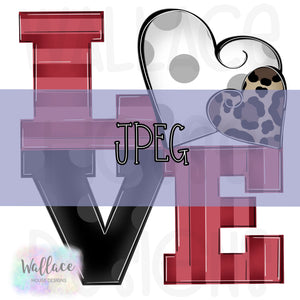 Valentines Heart LOVE JPEG
