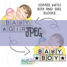 Load image into Gallery viewer, Baby Boy/Girl Toy Blocks JPEG
