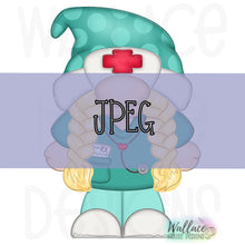 Load image into Gallery viewer, Nurse Gnomette JPEG
