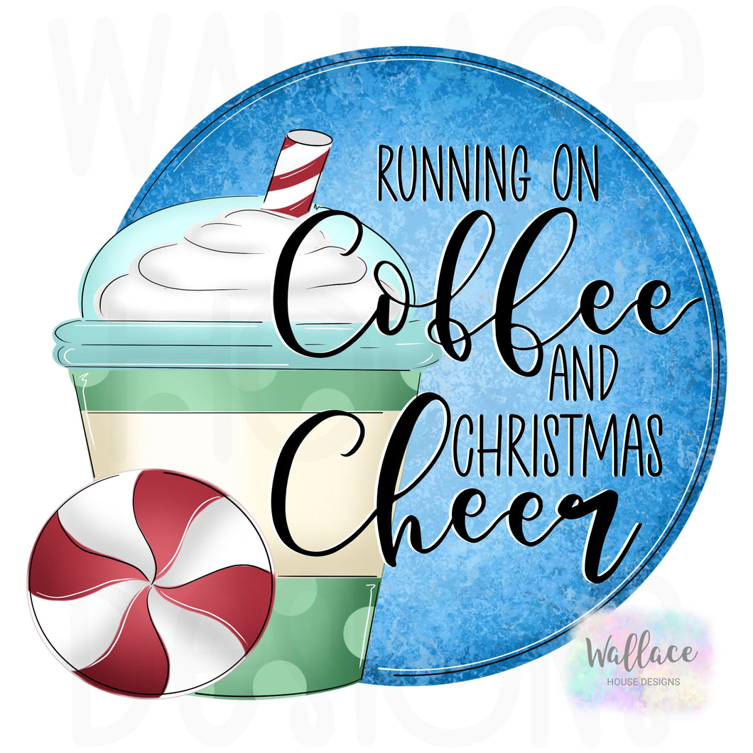 Coffee and Christmas Cheer Printable Template