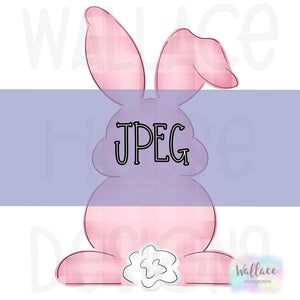 Easter Bunny Silhouette JPEG