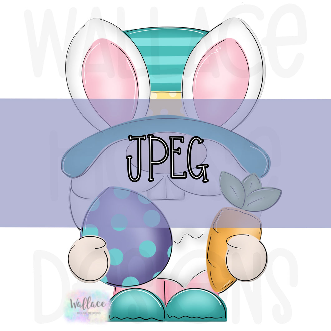 Easter Bunny Gnome JPEG