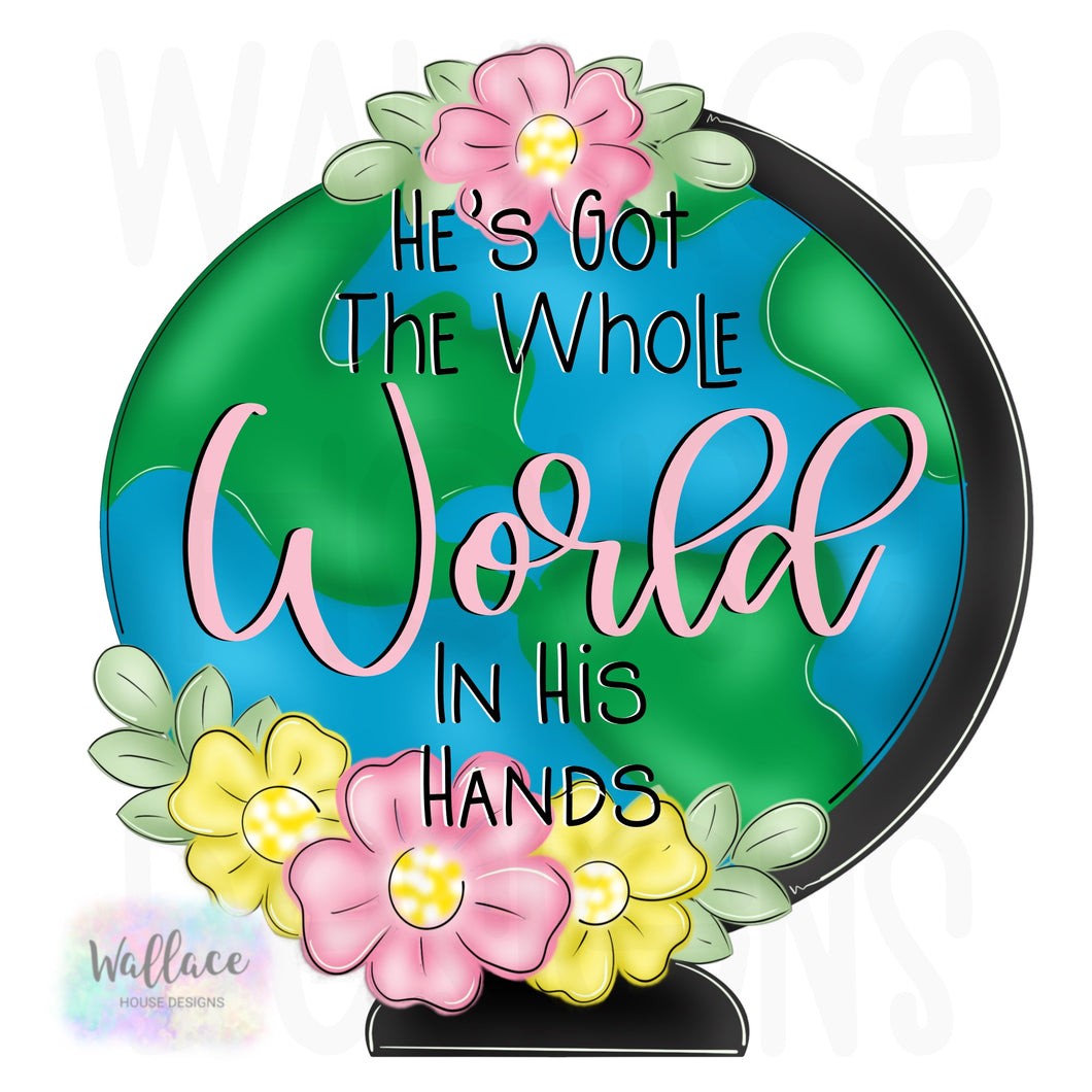 Hes Got the Whole World Printable Template