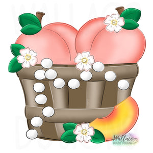 Peaches and Pearls Basket JPEG