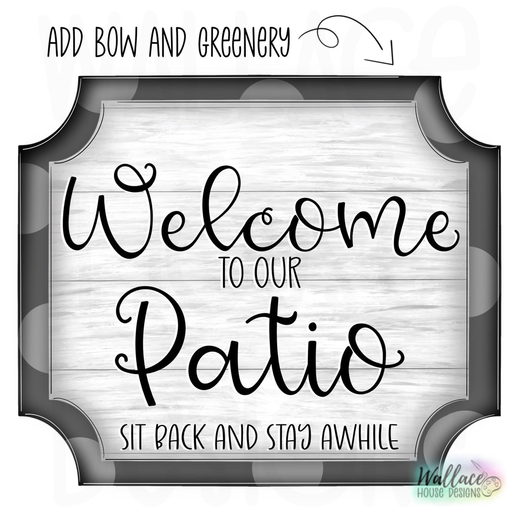 Welcome to our Patio Frame Printable Template