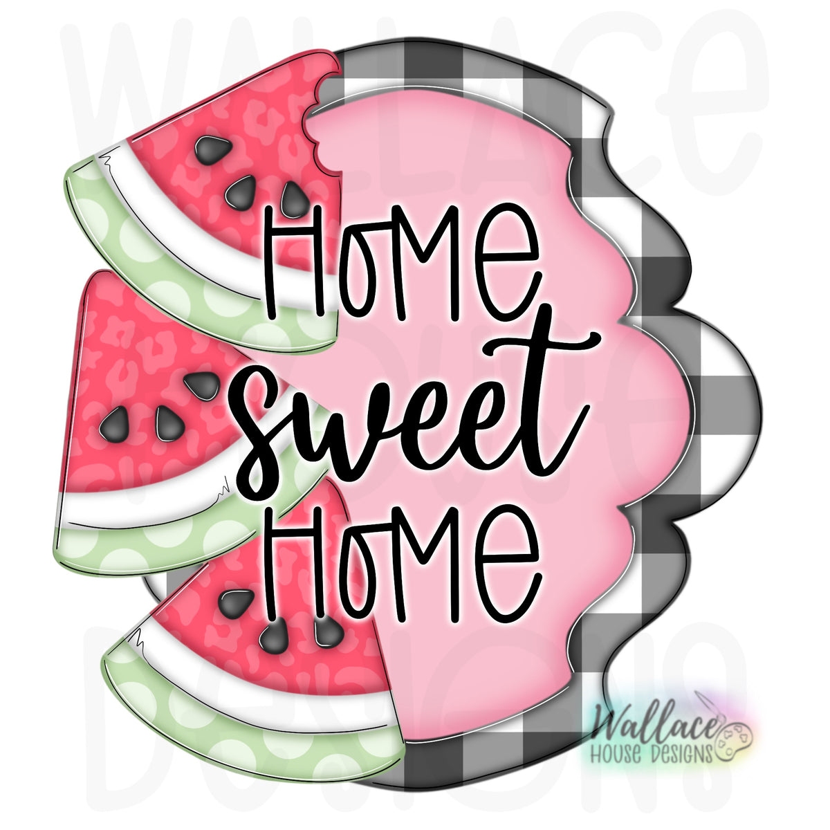 Watermelon Trio Fancy Frame JPEG – wallacehousedesigns