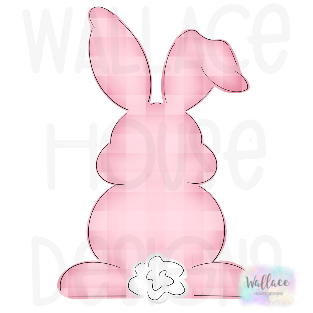 Easter Bunny Silhouette Printable Template