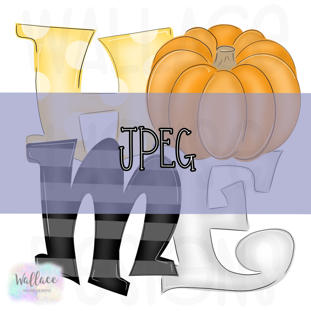 HOME Pumpkin Letter JPEG