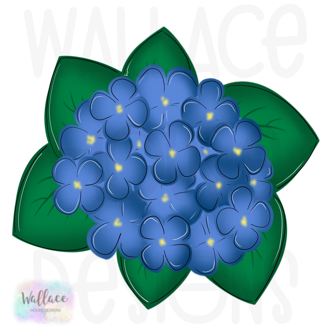 Printable Hydrangeas Hydrangeas Printable Template – wallacehousedesigns