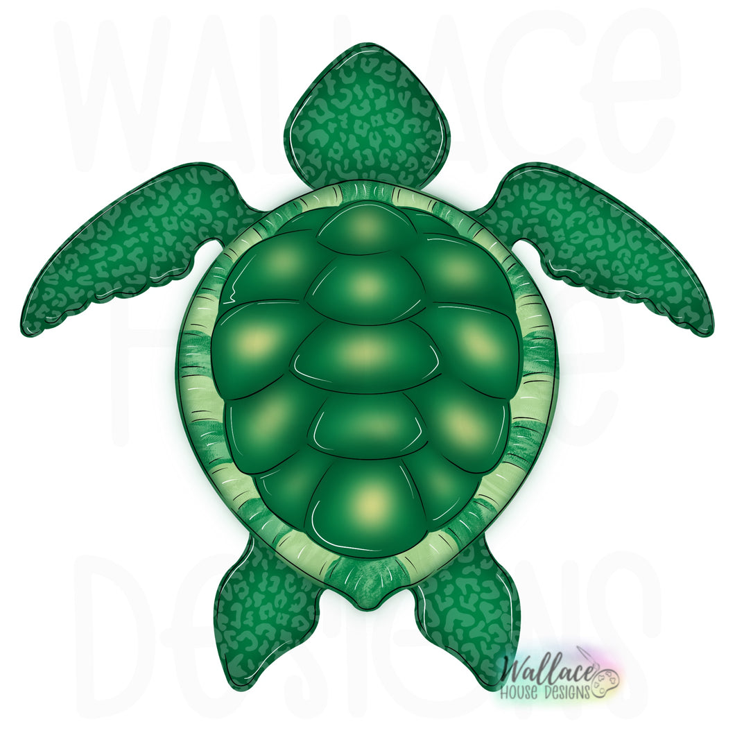 Sea Turtle Printable Template